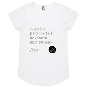 Mum - Alexis Schnitger Design -  AS Colour Mali - Womens Scoop Neck T-Shirt