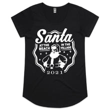 Load image into Gallery viewer, CUSTOM Santa AS Colour Mali - Womens Scoop Neck T-Shirt