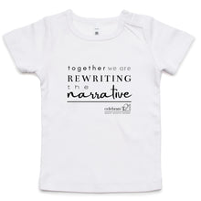 Load image into Gallery viewer, Rewriting The Narrative  BOOK RELEASE TEE 2021  AS Colour - Infant Wee Tee