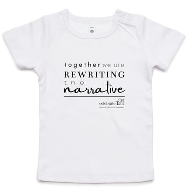 Rewriting The Narrative  BOOK RELEASE TEE 2021  AS Colour - Infant Wee Tee