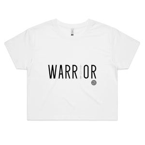 WARRIOR Word Collection - AS Colour - Women's Crop Tee