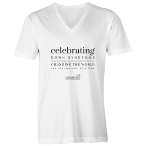 Celebrating DS - AS Colour Tarmac - Mens V-Neck Tee