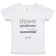 Load image into Gallery viewer, Down Syndrome Acceptance BOOK RELEASE TEE - AS Colour - Infant Wee Tee