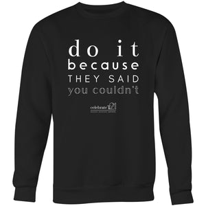 Do It Because OCT21 - AS Colour United - Crew Sweatshirt