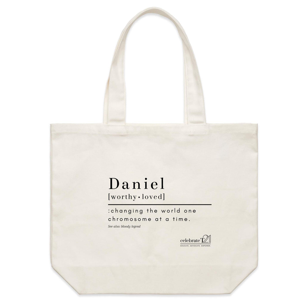 CUSTOM ORDER FOR DANIEL -  tote