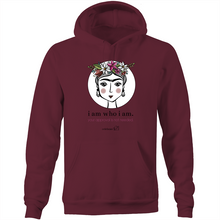 Load image into Gallery viewer, Frida I Am – Assorted Colours - AS Colour Stencil - Pocket Hoodie Sweatshirt