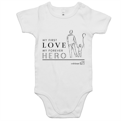 Father and Son - AS Colour Mini Me - Baby Onesie Romper
