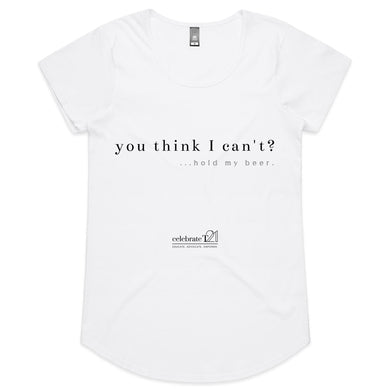 Hold My Beer OCT21 - AS Colour Mali - Womens Scoop Neck T-Shirt