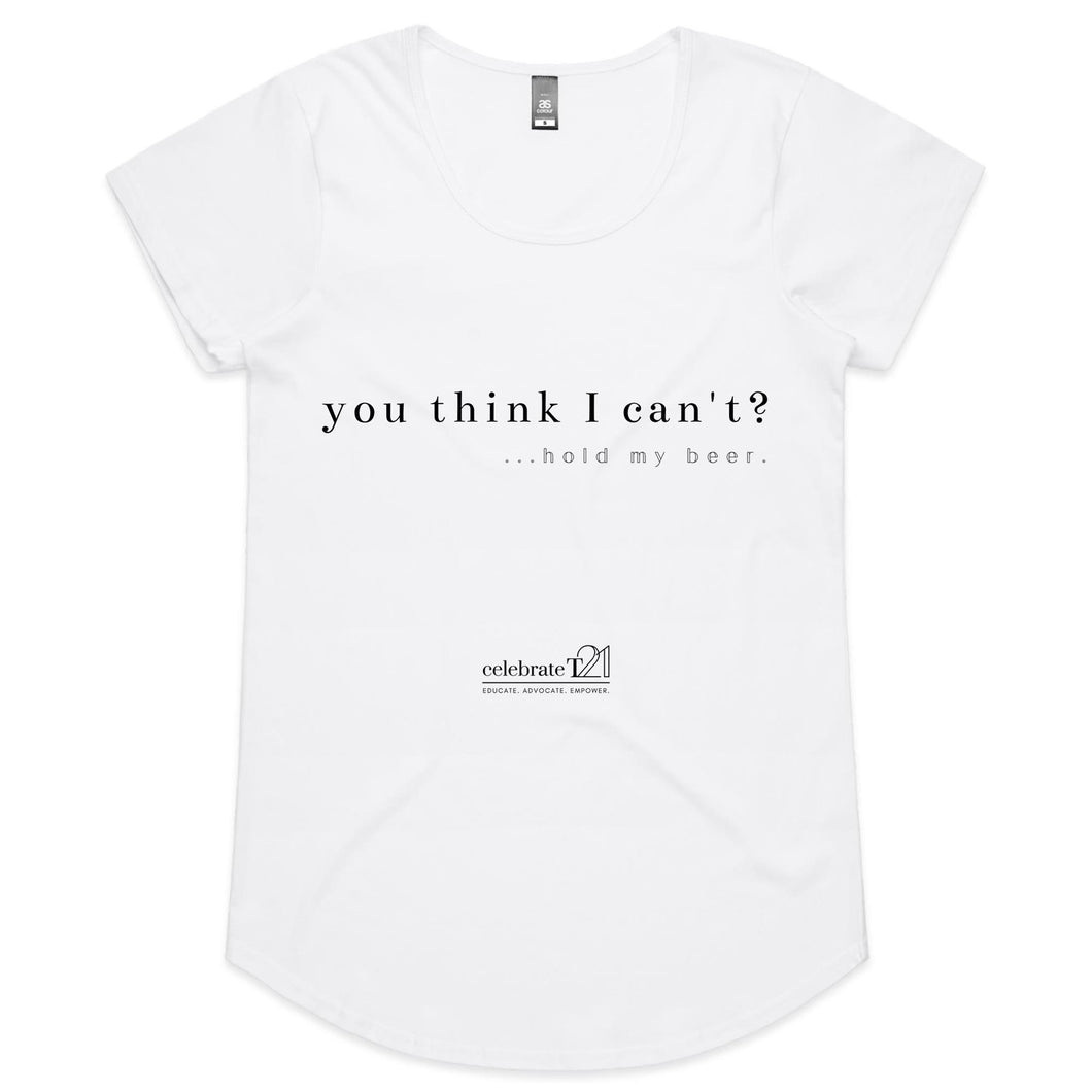 Hold My Beer OCT21 - AS Colour Mali - Womens Scoop Neck T-Shirt