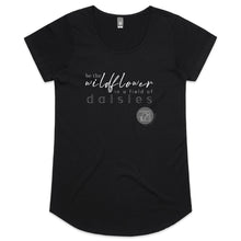 Load image into Gallery viewer, Be A Wild Flower - Alexis Schnitger Design - AS Colour Mali - Womens Scoop Neck T-Shirt