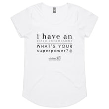 Load image into Gallery viewer, Superpower – AS Colour Mali - Womens Scoop Neck T-Shirt