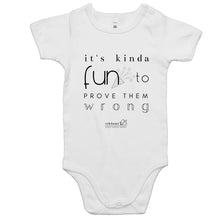 Load image into Gallery viewer, AS Colour Mini Me - Baby Onesie Romper