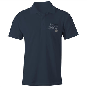 I Can and I will Watch Me - Alexis Schnitger Design - AS Colour Chad - S/S Polo Shirt