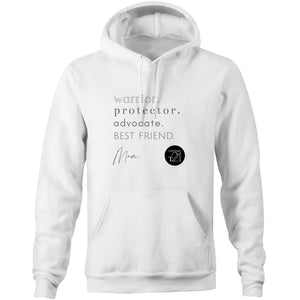 Mum - Alexis Schnitger Design -  AS Colour Stencil - Pocket Hoodie Sweatshirt