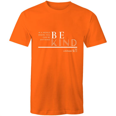 Be Kind in Orange for WDSD & Harmony Day - AS Colour Staple - Mens T-Shirt
