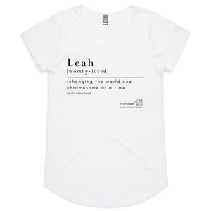 CUSTOM ORDER FOR  Leah - AS Colour Mali - Womens Scoop Neck T-Shirt