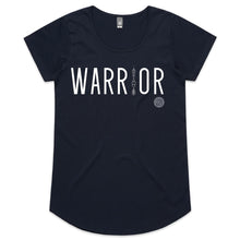 Load image into Gallery viewer, WARRIOR Word Collection - AS Colour Mali - Womens Scoop Neck T-Shirt