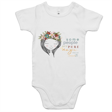 Some People Girl -AS Colour Mini Me - Baby Onesie Romper