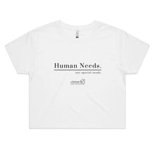 Load image into Gallery viewer, Human Needs - AS Colour - Women&#39;s Crop Tee