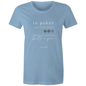 '3 of a kind ' - AS Colour - Women's Maple Tee
