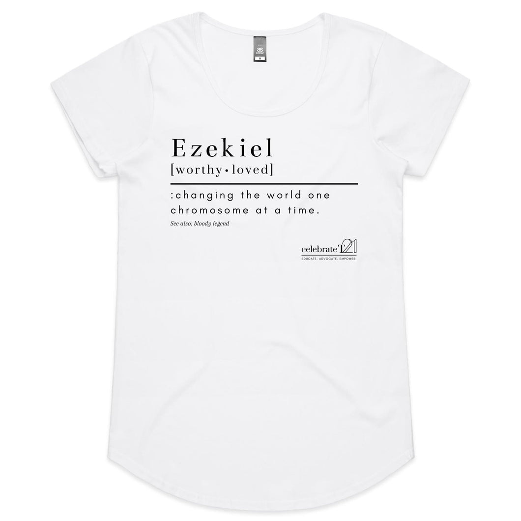 CUSTOM ORDER FOR Ezekiel -  AS Colour Mali - Womens Scoop Neck T-Shirt