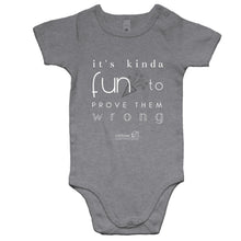 Load image into Gallery viewer, AS Colour Mini Me - Baby Onesie Romper