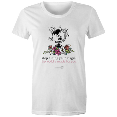 The World Is Ready - AS Colour - Women's Maple Tee